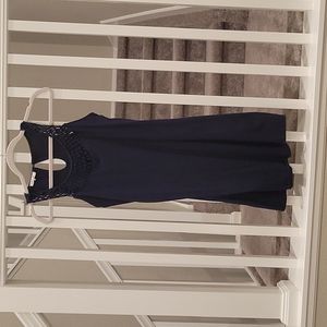 Navy cotton sundress